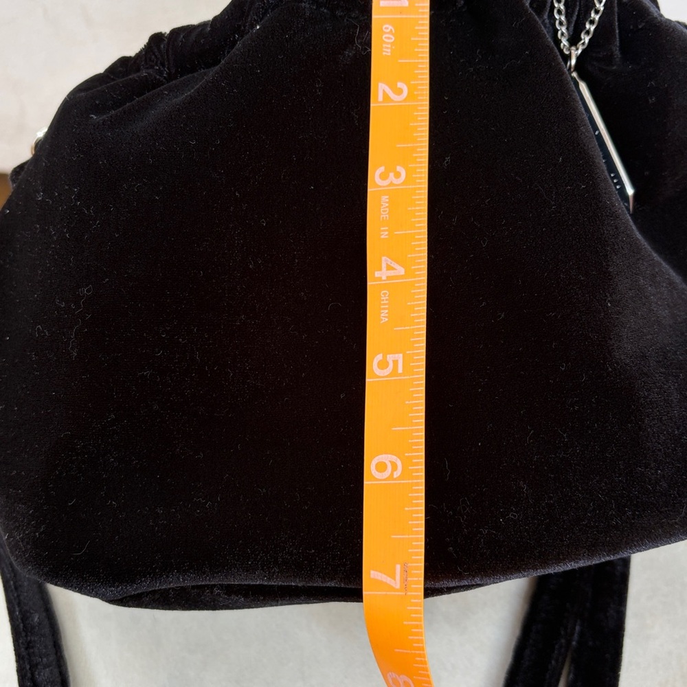 House of Harlow Black Velvet Evening Bag - Picture 9 of 10
